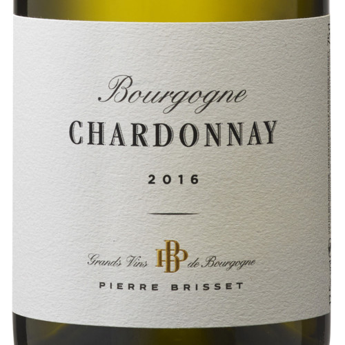 Bourgogne chardonnay 2016 - Pierre Brisset - etiquette