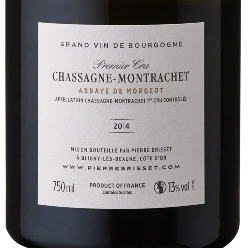 Chassagne Montrachet 1er cru - Abbaye de Morgeot 2014 – Image 3