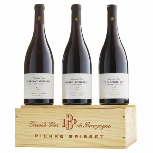 Cofret 3 bouteilles premiers crus rouges