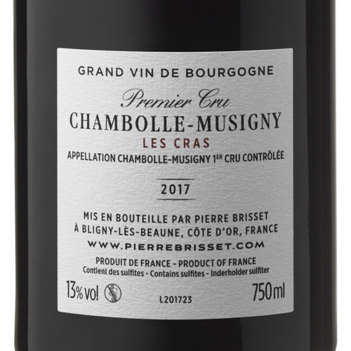 Chambolle Musigny Les Cras 2017