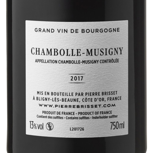 Chambolle Musigny 2017