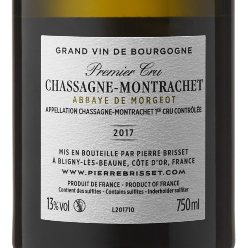 Chassagne Montrachet Abbaye de Morgeot 2017