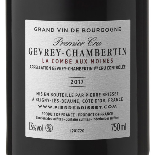 Gevrey Chambertin Combe aux Moines 2017