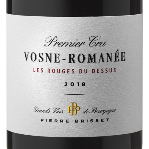 Vosne Romanee Premier Cru les rouges du dessus 2018 Pierre Brisset