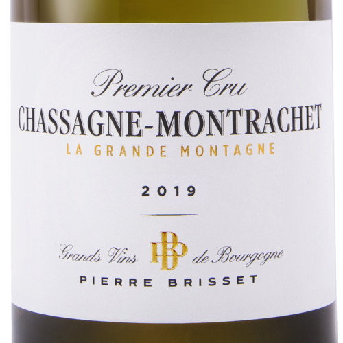 Chassagne Montrachet 1er cru la Grande Montagne Pierre Brisset