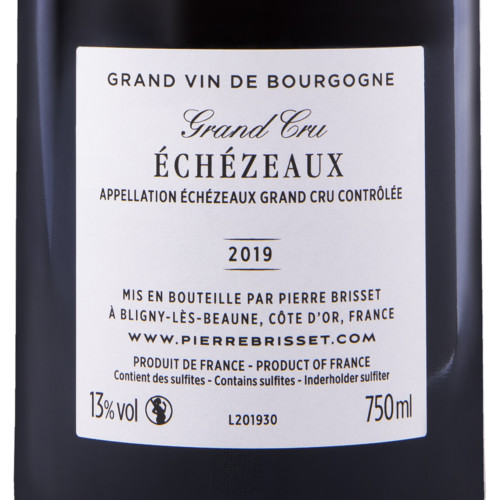 Echezeaux Grand Cru 2019 Pierre Brisset