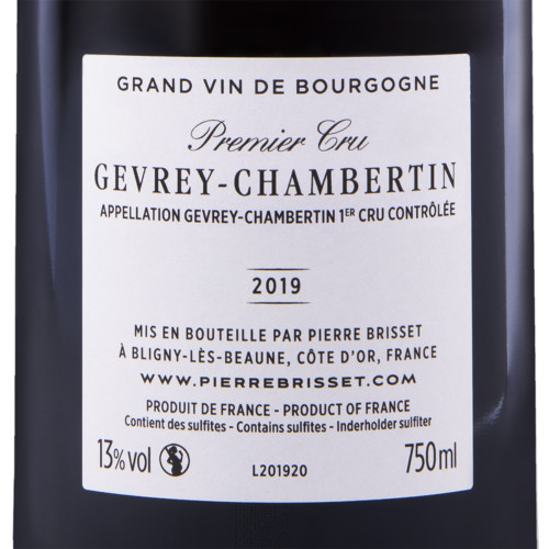 Gevrey Chambertin Premier Cru 2019 Pierre Brisset