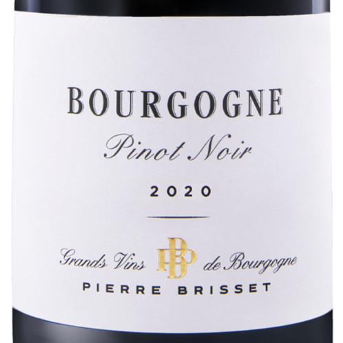 bourgogne rouge Pinot Noir 2020 Pierre Brisset