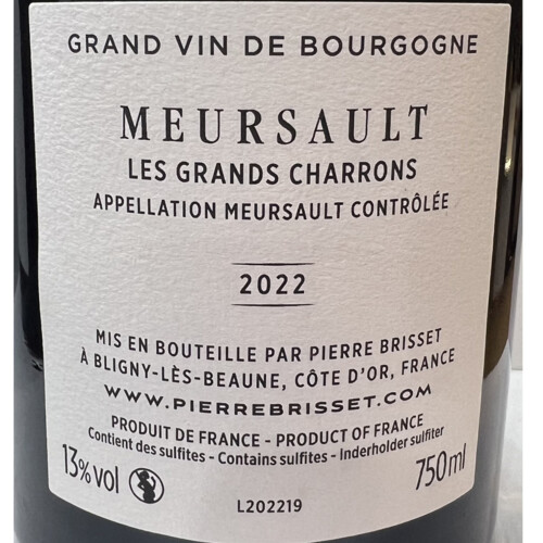 Meursault - Les Grands Charrons 2022 – Image 3