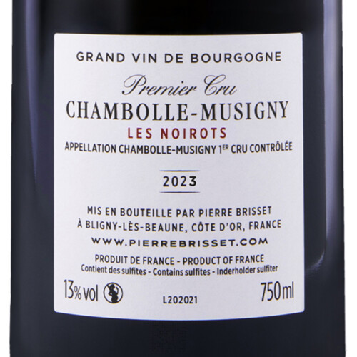 Chambolle Musigny Premier Cru - Les Noirots 2023 – Image 3