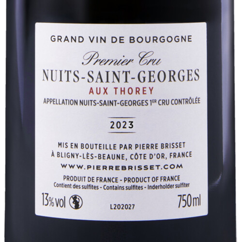 Nuits Saint Georges Premier Cru - Aux Thorey 2023 – Image 3